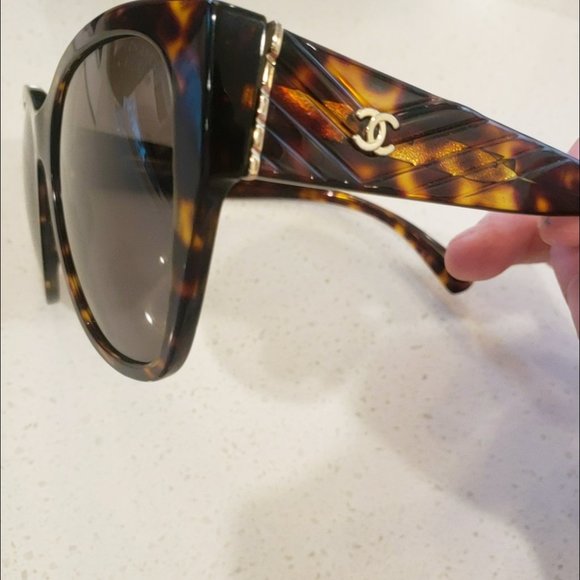 CHANEL Accessories - Chanel Sunglasses - Dark Tortoise